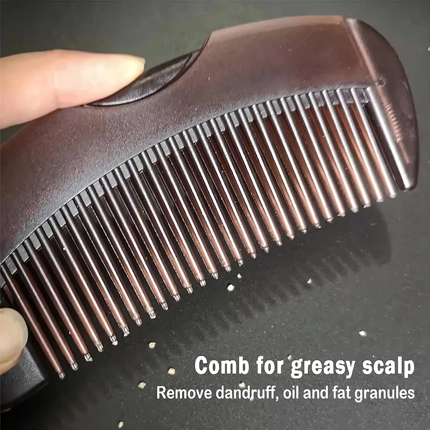 Dandruff Relief Scalp Massage Comb - Effective Hairbrush for Itch Relief and Scalp Care for Men and Women